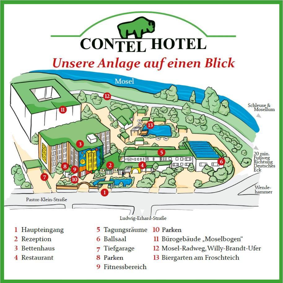 Contel Hotel Koblenz  Exterior photo